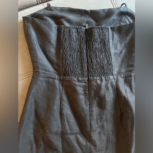 Wilfred Black Linen Credenza Dress - Size 6 - Picture 5 of 5